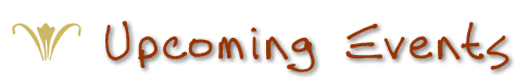 Upcoming Events